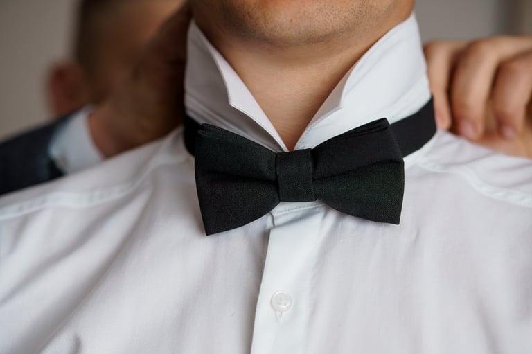 Bow tie closeup